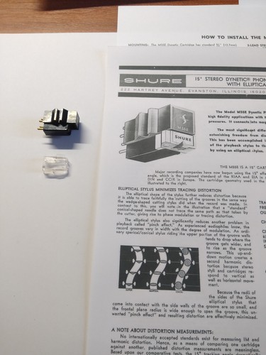 Shure m55e cartridge - shure, original