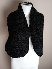 Vintage Astrakhan collar