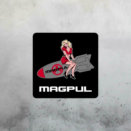 Magpul aluminum sign 18in - magpul,