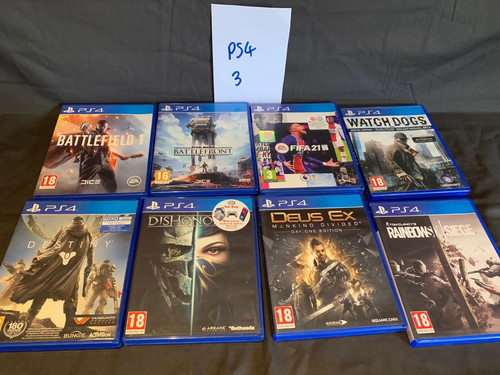 Bundle ps4 games - of,