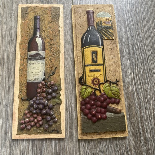 Vintage tuscan wine wall - 3d,