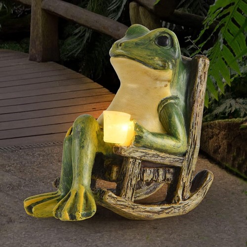 Beautiful handmade frog - beautiful, garden