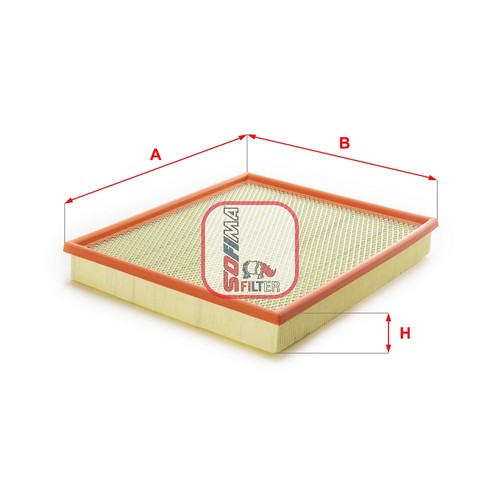 Air filter fits for - air, fits: