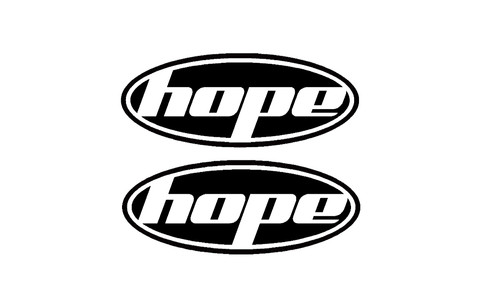 Hope decals black - hope, x