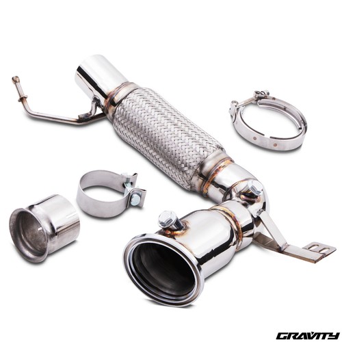 Stainless steel exhaust cat - steel,