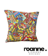 Marvel Wolverine Hulk Spiderman Cushion Cover RARE Handmade