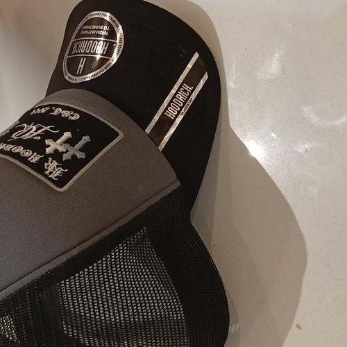 Hoodrich grey black trucker - grey,