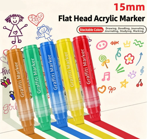 Pcs graffiti markers - 3,