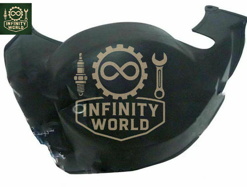 New engine cover black fits - new,