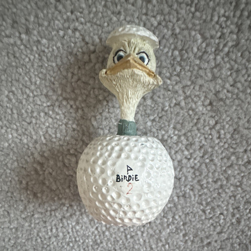 Golf ball birdie - ball, “birdie”