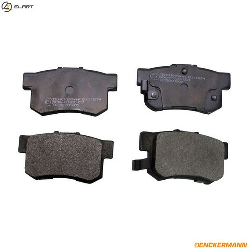 Brake pad set disc - disc,