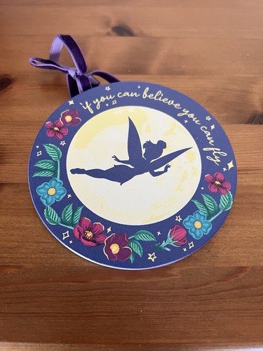 Disney tinkerbell plaque - tinkerbell, of