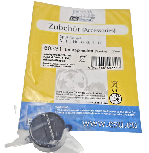 Esu 50331 loksound 20mm round - 50331,