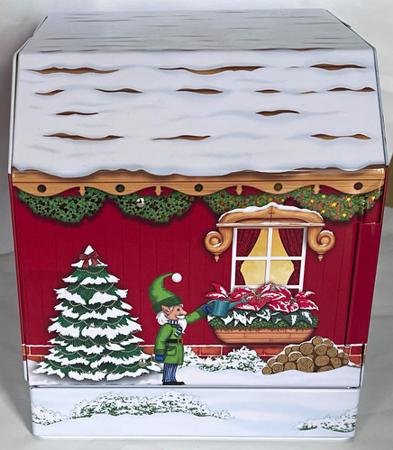 House shaped christmas - christmas, metal