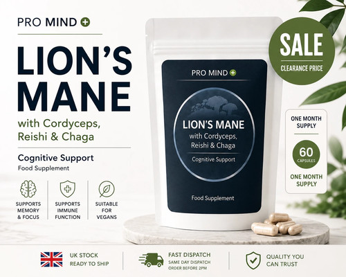 Lion mane mushroom complex - lion's,