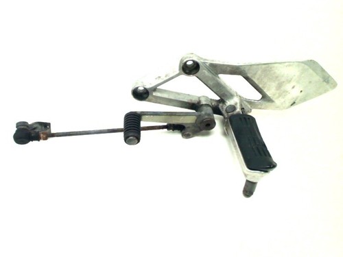 Foot peg front left - front, cbr