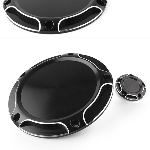 Black derby timing timer cover - black,
