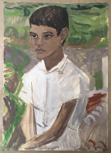 Roger forissier gouache - roger,