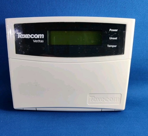 Texecom veritas lcd remote - texecom, 8