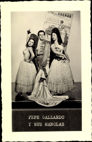 Postcard pepe gallardo sus - gallardo,