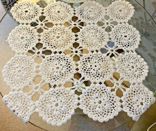 VINTAGE ART DECO WHITE SILKY