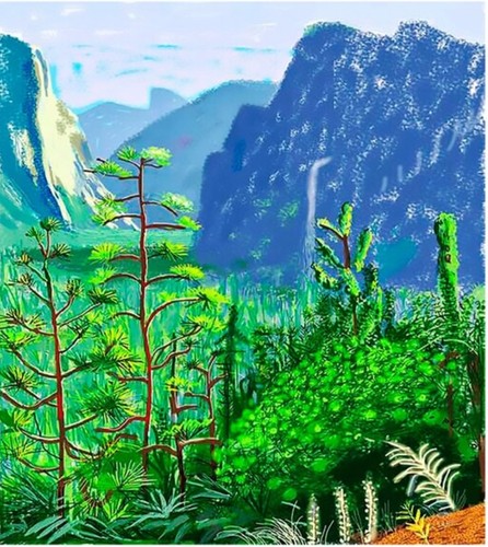 David hockney yosemite - hockney,