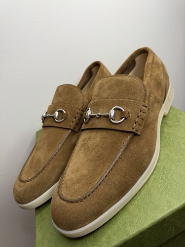 Gucci mens brown suede - mens,