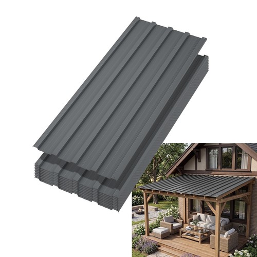 Roof panels pcs galvanized - 10,