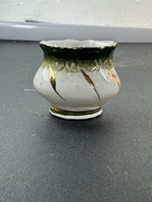 Vintage Green and Gold Riffled