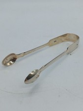 ANTIQUE Silver Hallmarked Sugar Tongs GMJ 1891