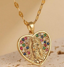 18K Gold plated Mary Saint Our