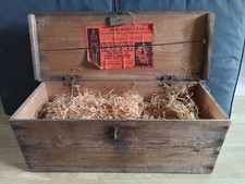 Adam Rouilly & Co,  Osteologists, Anatomists - wooden skeleton shipping crate