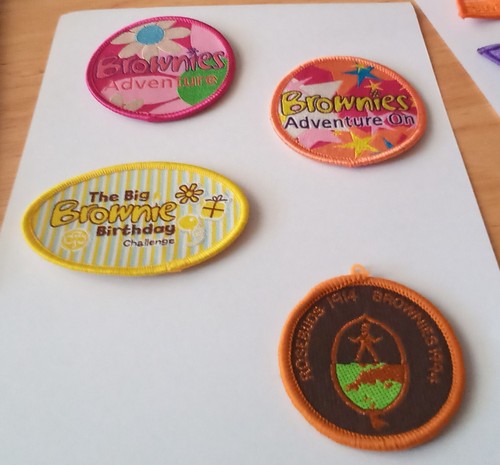 Brownie badges