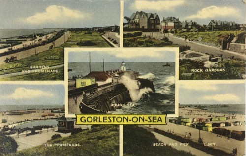 Vintage postcard norfolk - postcard,