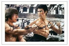 BRUCE LEE & CHUCK NORRIS