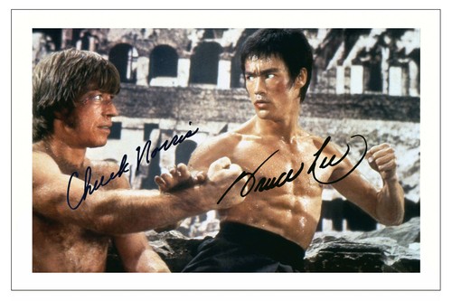 Bruce lee chuck norris - bruce,