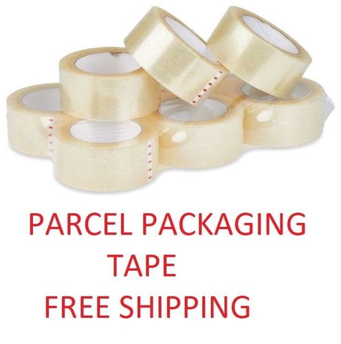 Clear big strong parcel tape - 6,