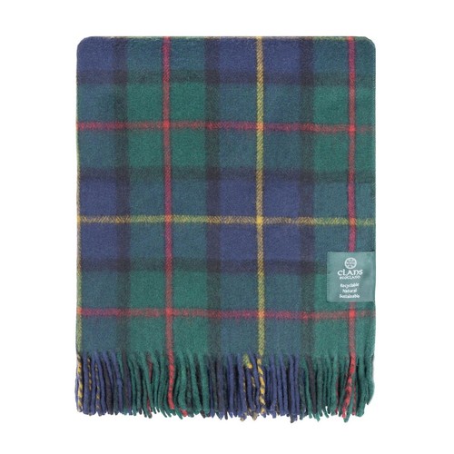 Clanwool wool blend tartan - clanwool,