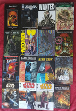 16 Graphic Novels Bundle - Aliens - Starwars - Punisher - Witcher - Watchmen
