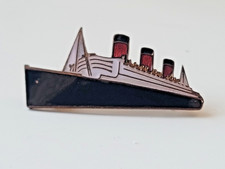 Vintage Ocean Liner Brooch Pin