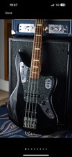 Made in Japan Fender J-Craft Jaguar Bass (JAB Series) Black Chrome Plate Rare