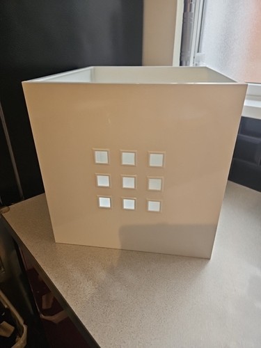 Ikea lekman white storage box - ikea,