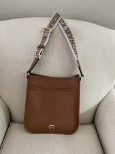Michael Kors Luisa Large Tan Crossbody/Messenger Bag BNWOT