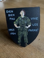 French Parachute Troop Indochina Wall Desk Shield Acrylic Artwork Foreign Legion