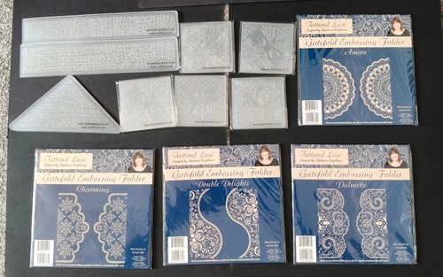 Tattered lace embossing - tattered,