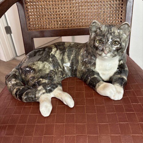 Winstanley england pottery cat - england,