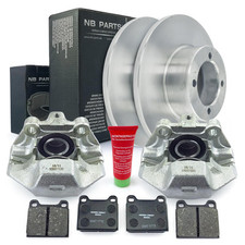Brake Calipers Brake Discs 238mm Pads Front for Opel Manta A Rekord D Caravan