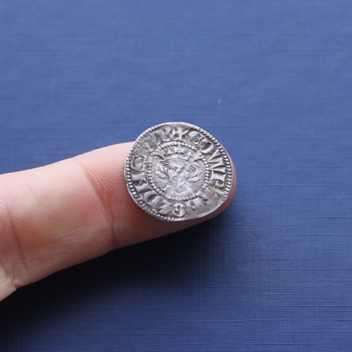 Hammered silver coin - silver,