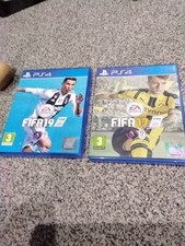 PS4 PlayStation 4 Game Games FIFA 17, And 19  Not Damaged 