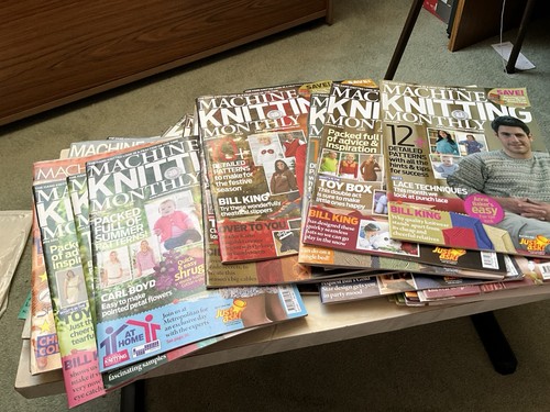 Machine knitting magazines - machine,